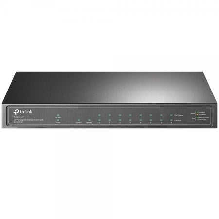 TP-LINK TL-SG1210P switch di rete Gigabit Ethernet (10/100/1000) Supporto Power over Ethernet (PoE) Grigio
