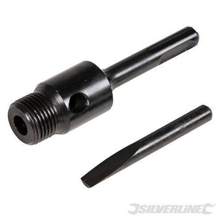 Mandrino SDS Plus per fresa a tazza varie misure Silverline Silverline