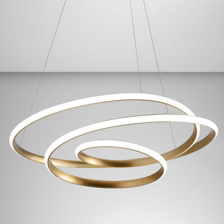 Lampadario led Gea Luce DIVA SG O moderna alluminio sospensione