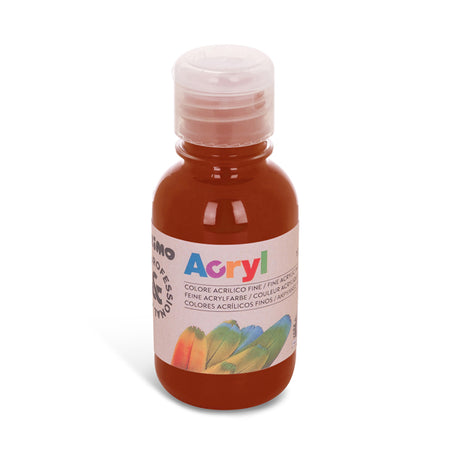 Colore Acrilico Fine Acryl 125Ml Terra Siena Bruciata Primo