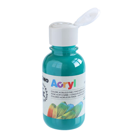 Colore Acrilico Fine Acryl 125Ml Verde Smeraldo Primo