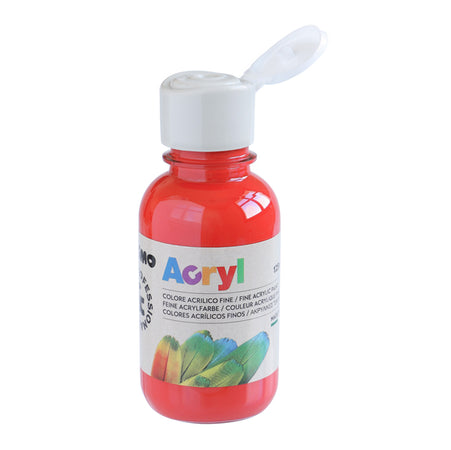 Colore Acrilico Fine Acryl 125Ml Rosso Vermiglione Primo