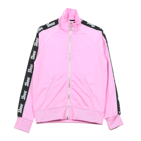 SHOESHINE Giacca Tuta Donna Bomber Sweatshirt Logo Bands Pink da donna