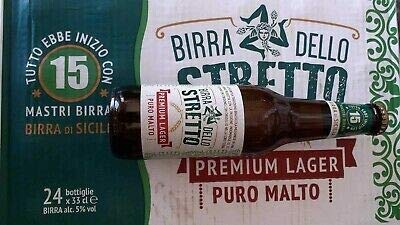 24x33cl Birra Dello Stretto 33cl "premium Lager" Puro Malto