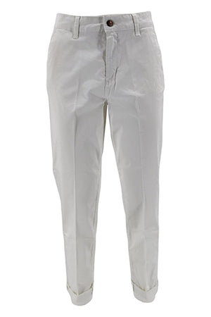 Atelier Cigala's Pantaloni Bianco da donna