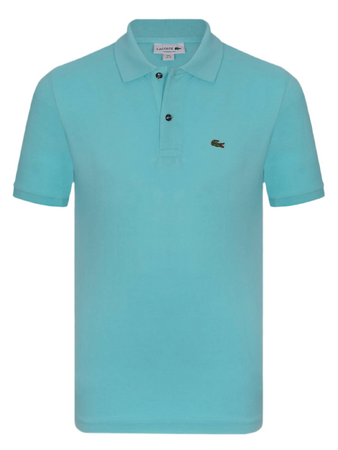 Lacoste Polo Uomo Classica Piqué Polo Tinta Unita Colletto Mezze Maniche Polo Lacoste In Petit Piqué 100% Cotone Polo Classica