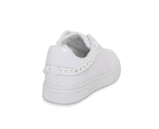 Guess Fl5 Riy-fal12 Sneakers Donna Punta Tonda Con Lacci E Suola In Gomma 2,5cm Scarpe Casual Con Fodera Interna E Logo