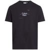 Calvin Klein t-shirt nera optic line logo K10K112489 T-shirt Calvin Klein