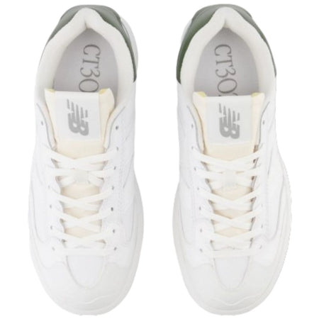 New Balance sneakers bianche verde CT302LT