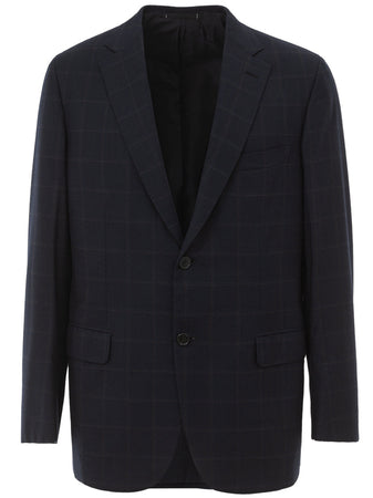 BRIONI Giacca 'Ravello' Check Monopetto Brioni da uomo