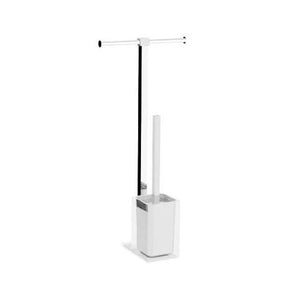 Colonna attrezzata wc gedy ra32 02 rainbow cromo e bianco