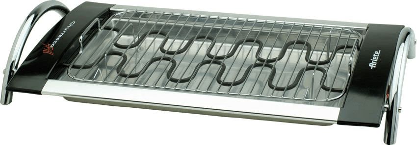Ariete 732 churrasco grill - doppia griglia con vassoio in alluminio. potenza 2000w. regolazione temperatura da 60° a 250° - 00C073220AR0