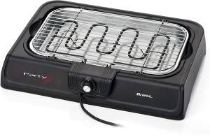 Ariete 723 party grill - barbecue elettrico. potenza 2000w. cottura lenta e rapida. per carne, verdura e pesce. dotata di vassoi raccogli grasso.