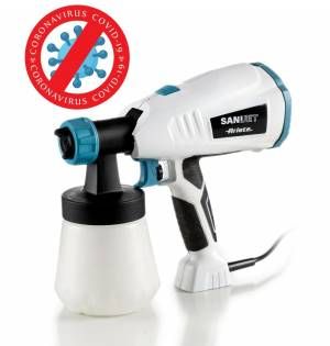 Ariete 4126 sani-jet - igienizzatore specifico per la pulizia di ambienti e superfici - 10 bustine di polvere igienizzante sani-jet clean incluse - 00P4126P0AR0