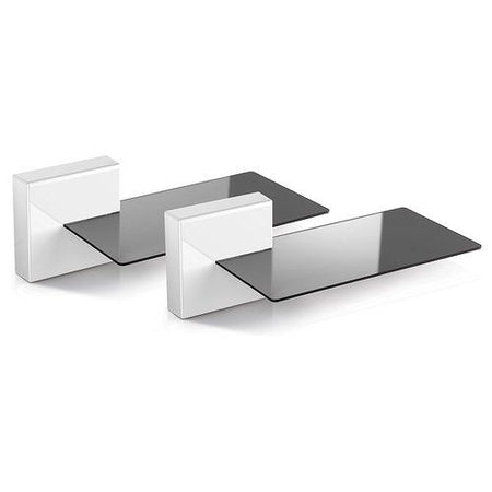 Meliconi ghost cubes soundbar supporto da parete per casse acustiche bianco - 480528