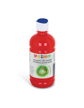 Tempera colore Rosso vermiglione 300 Primo 500 ml