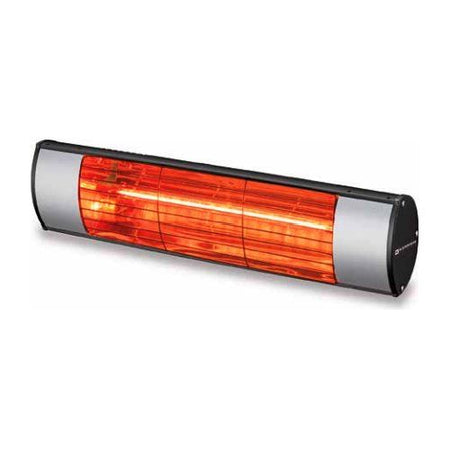 Pleinair international stufa infrarossi ip55 soleado -65437kw15. lampada alogena da riscaldamento, elemento riscaldante ad infrarossi gold, alta resa termica, bassa intensità luminosa. grado di isolamento: ip55, ultilizzabile sia allinterno che allesterno