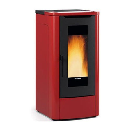 Stufa pellet extraflame teorema 5.0 bordeaux - 8008269008357