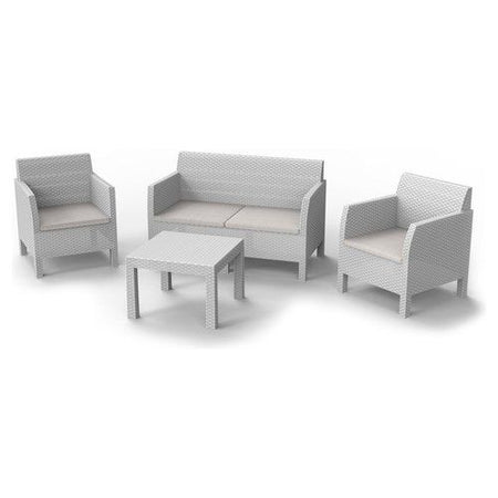 Set da esterno toomax z0114r5 0800 matilde 114 bianco