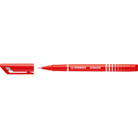 Fineliner Stabilo Sensor Punta 0.3Mm Rosso