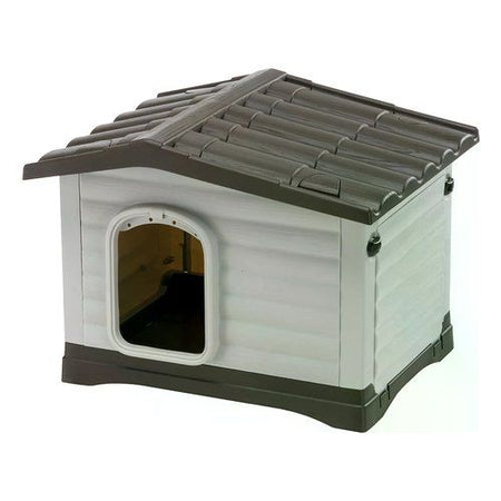 Cuccia esterno ferplast 87252799 dog villa 60 bianco e nero