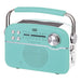 Radio trevi 0ra7f5003 ra 7f50 bt verde tiffany