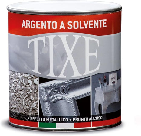 TIXE - VERNICE ARGENTO EFFETTO CROMO 125 ML.
