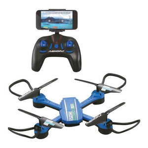 Drone giocattolo ods 40018 radiofly con videocamera azzurro