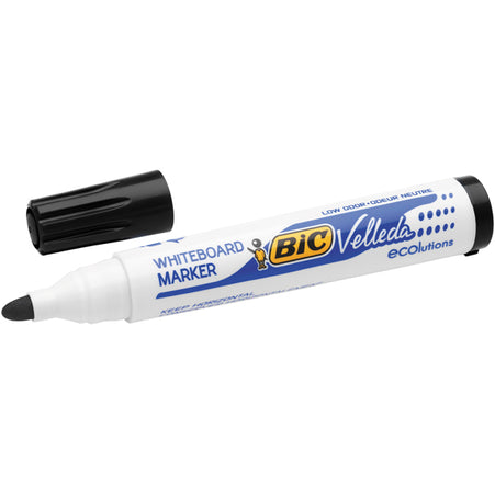 Marcatore P.Tonda 1.5Mm Nero Whiteboard Velleda 1701 Recycled Bic