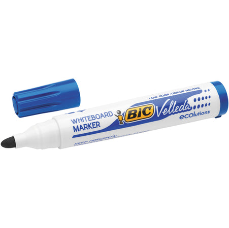 Marcatore P.Tonda 1.5Mm Blu Whiteboard Velleda 1701 Recycled Bic