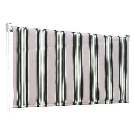 Tenda da sole biacchi t1372028 d a rullo riga verde