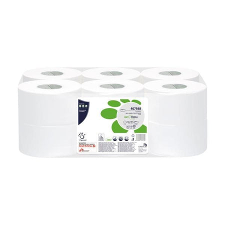 Cf12carta igien. jumbo mini 405str - 407568