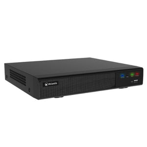 Nvr 9 canali atlantis a11-nvr0904p-ak di cui 4 canali poe risoluzione max 8mpx 25fps switch 4 porte poe 45w uscita hdmi-4k/vga