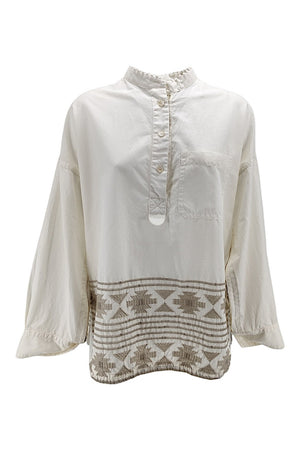 Bazar Deluxe Camicie Avorio da donna