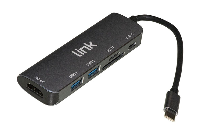 Link docking station usb-c con 6 porte - LKDOCK6