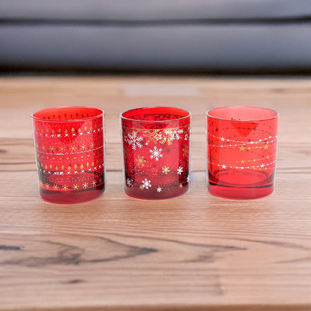 Set da 6 bicchieri in vetro "Royal Stars" da 300 cL Ø 8.3 x h 9 cm