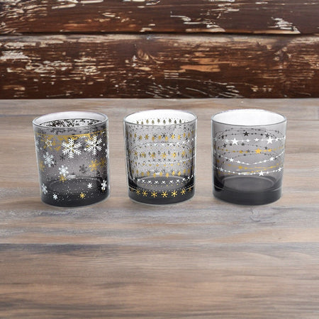 Set da 6 bicchieri in vetro "Royal Stars" da 300 cL Ø 8.3 x h 9 cm