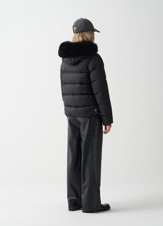 Colmar capospalla donna Piumino collo alto e pelliccia sintetica 2216E 2YO 99