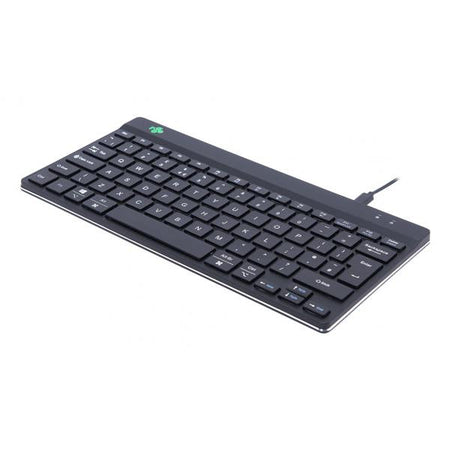 R-Go Tools RGOCOUKWDBL tastiera USB QWERTY Inglese UK Nero (R-Go Compact Break KB QWERTY) - Versione UK