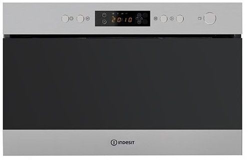 Indesit mwi 6213 ix forno a microonde da incasso microonde combinato 22 l 750 w nero, acciaio inossidabile - 102700