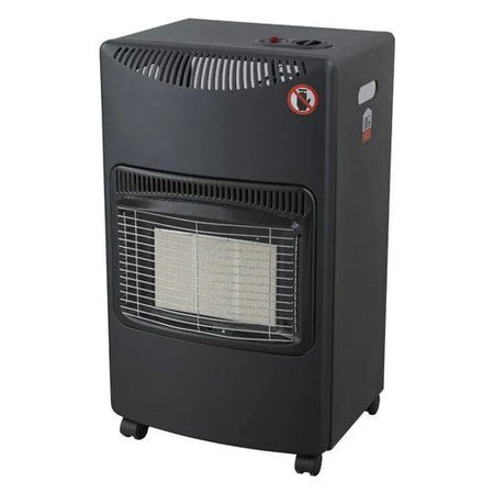 Stufa a gas infrarossi gh02 nera - 8052780963527