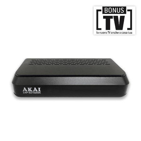 Akai decoder combo dvb/t2/s2 hevc usb/lan/hdmi/scart s210265k (mise) - AKAZAPS210265K