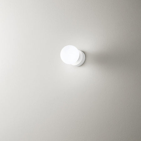 Applique In Metallo Contemporanea Maga Bianco 1 Luce