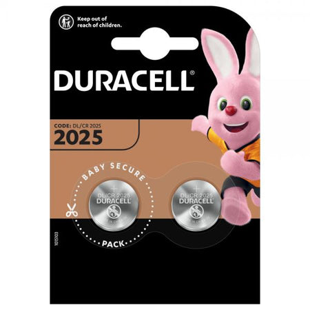 PILE DURACELL LITHIUM CR2025 2Pz