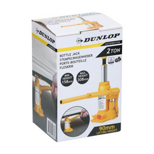 Sollevatore Crick Auto a Bottiglia Idraulico 2Ton. Altezza 158-308 mm Acciaio