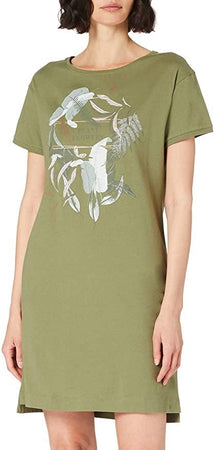 Triumph Camicia da Notte Estiva Maniche Corte da Donna Nightdresses 10207555 NDK 10 X S24 - Passarelli Biancheria