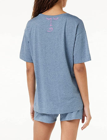 Triumph Pigiama Estivo Corto da Donna Sets PSK 10 CO/MD 10214841 S35 - Passarelli Biancheria