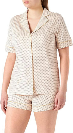 Triumph Pigiama Estivo Corto Aperto da Donna Boyfriend PSK 10207584 S40 - Passarelli Biancheria