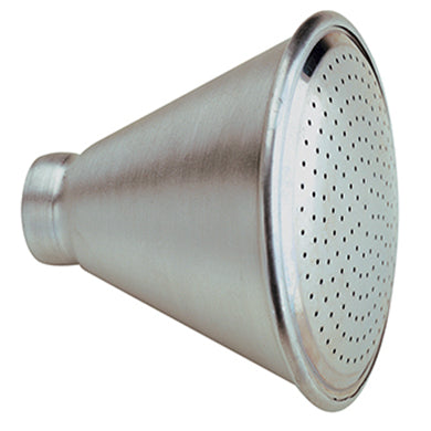 Doccia Soffione In Alluminio Bombata mm.100 Attacco Filettato Femmina d.3/4" Vissmark