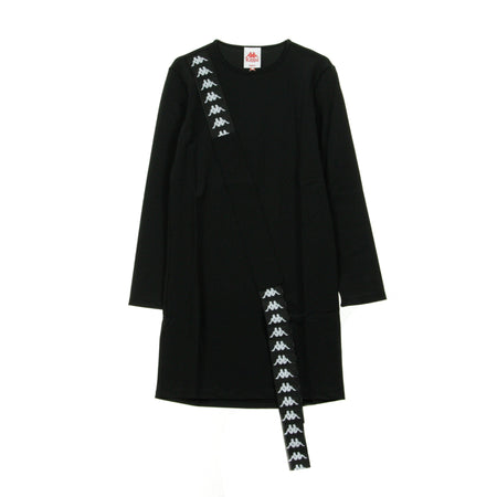 KAPPA Vestito Donna Banda Aokoro Black/white da donna